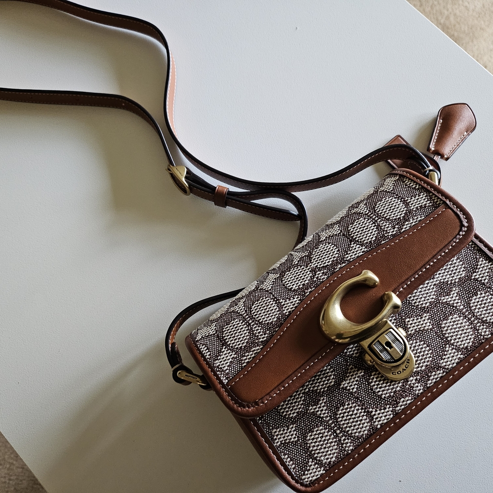 Coach Brown Studio Crossbody Bag